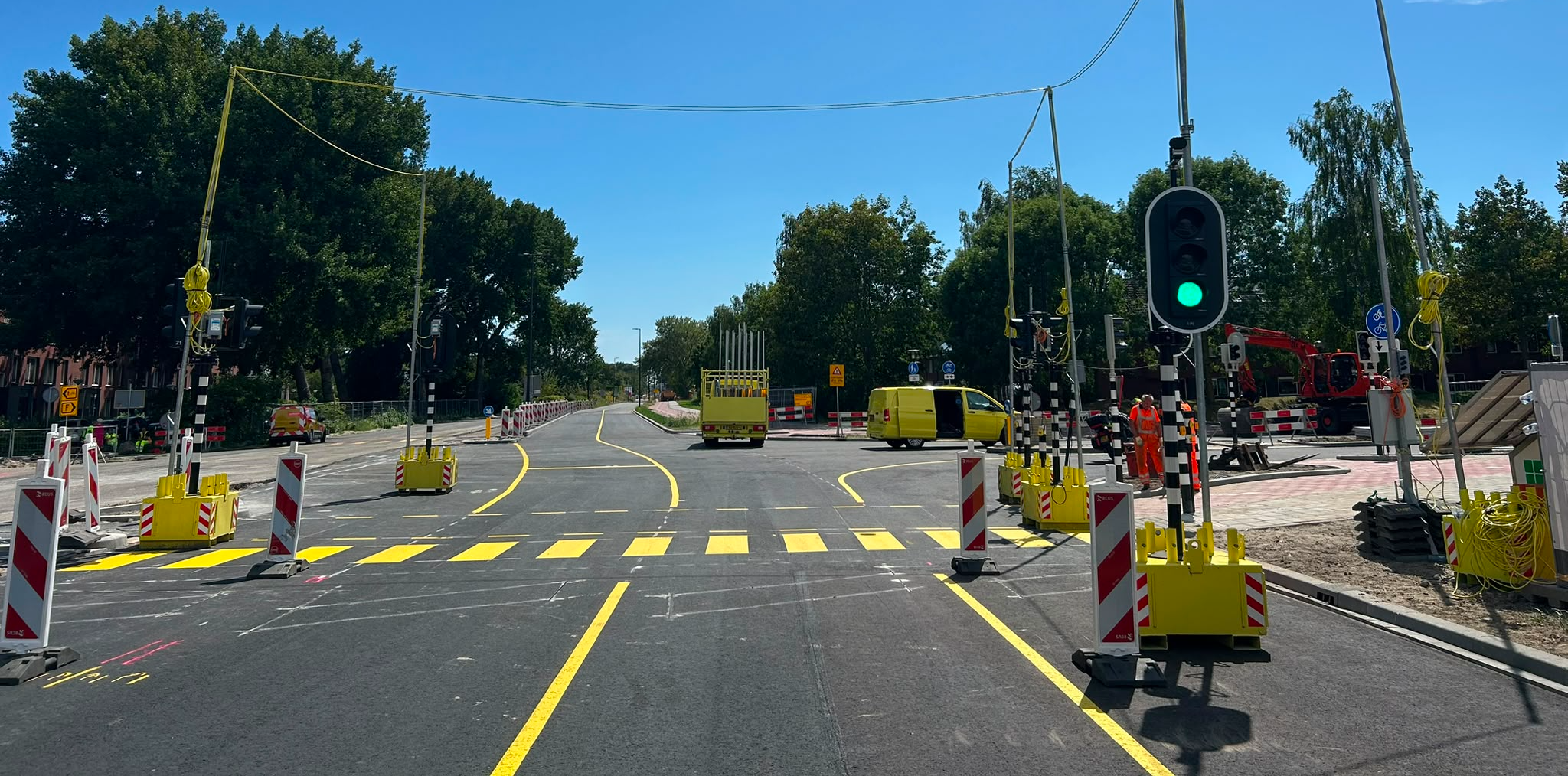 Reconstructie van de Marathonweg in Vlaardingen